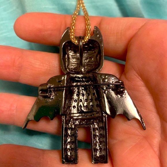 🦇BATMAN Necklace or brooch🦇 - Picture 4 of 6